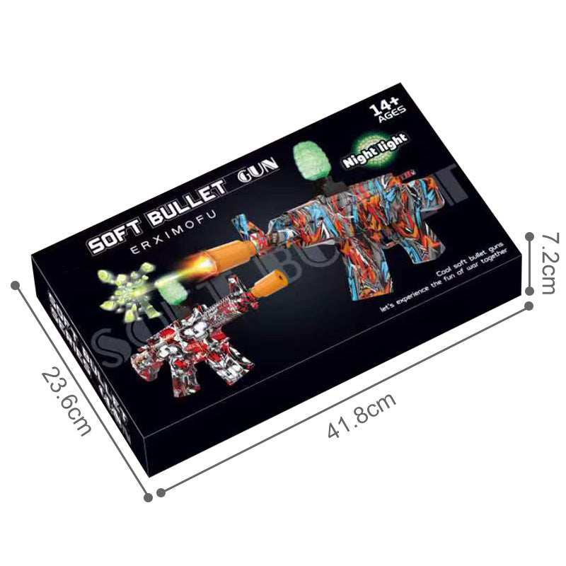 Electric gun glow water gel bullets For Boys in Kuwait